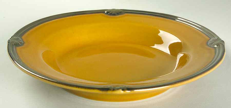 Embassy Gold Large Rim Soup Bowl by Certified International-1
