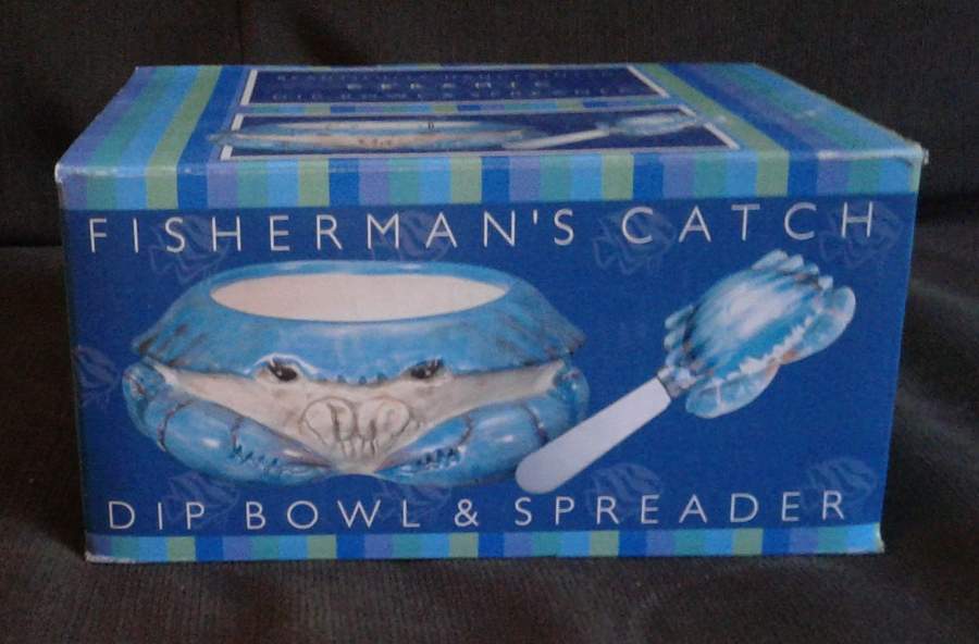 Fisherman's Catch Dip Bowl & Spreader Set by Certified International-1