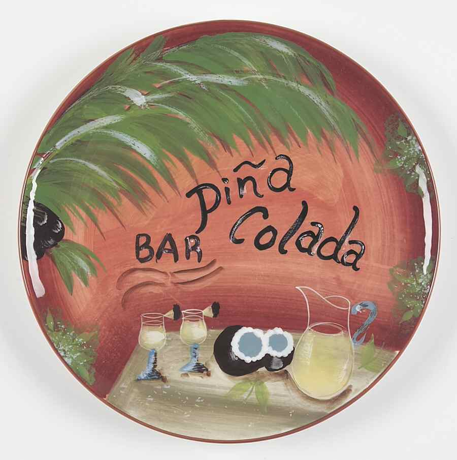 Key West Dessert/Pie Plate by Certified International-1