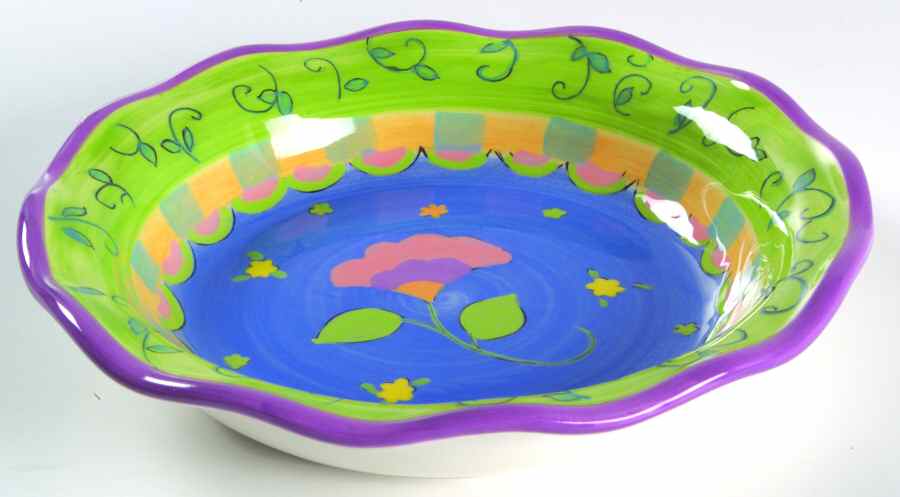 Floral Brights Coupe Soup Bowl by Certified International-1