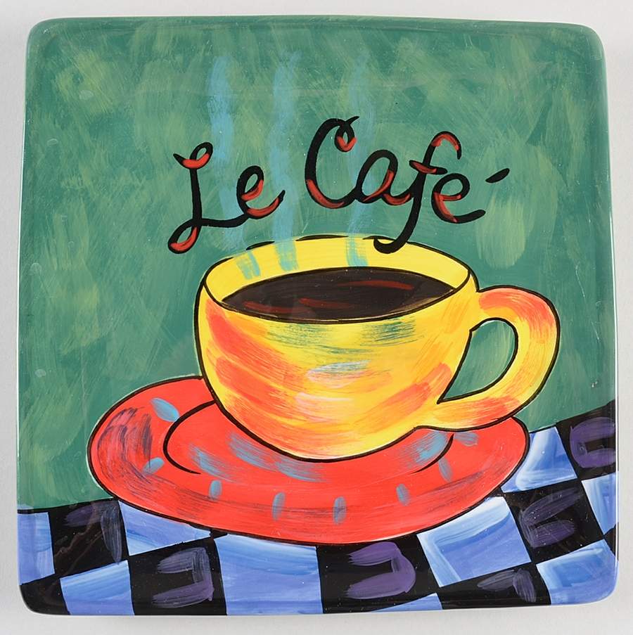 Le Cafe Dessert/Pie Plate by Certified International-1