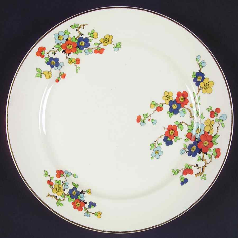 CRO312 Luncheon Plate by Crooksville-1