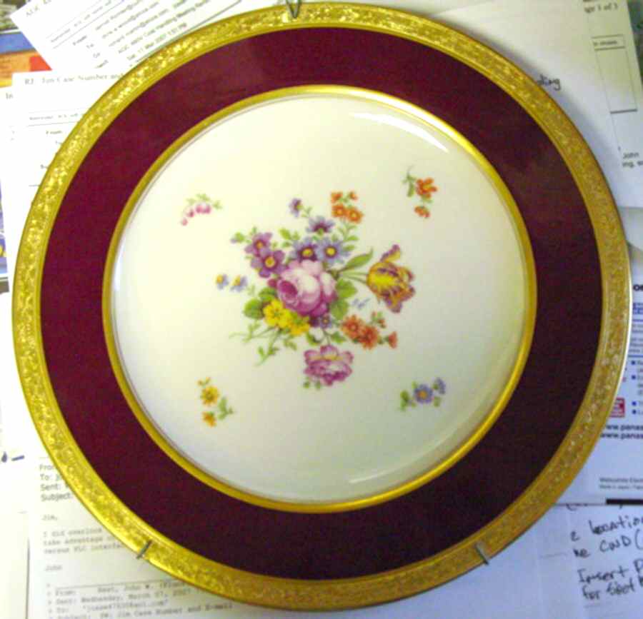 CXB10 Dinner Plate by Coxon Belleek-1