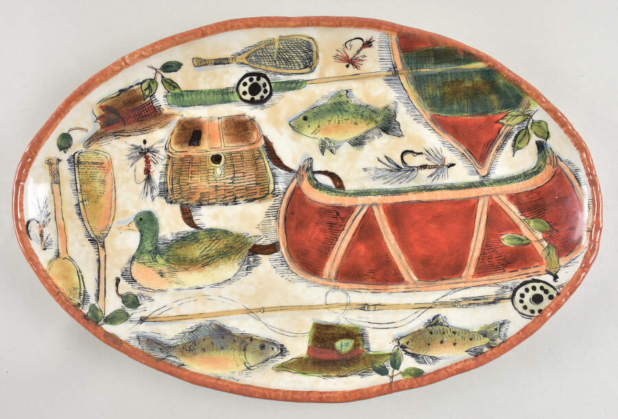 Lodge 16" Oval Serving Platter by Certified International-1