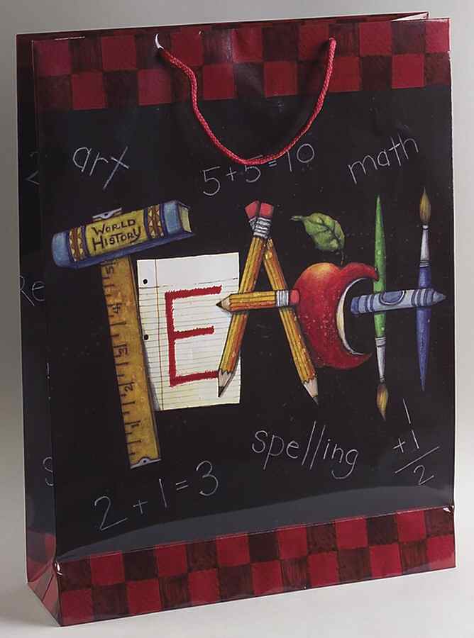School Days Large Paper Gift Bag by Certified International-1