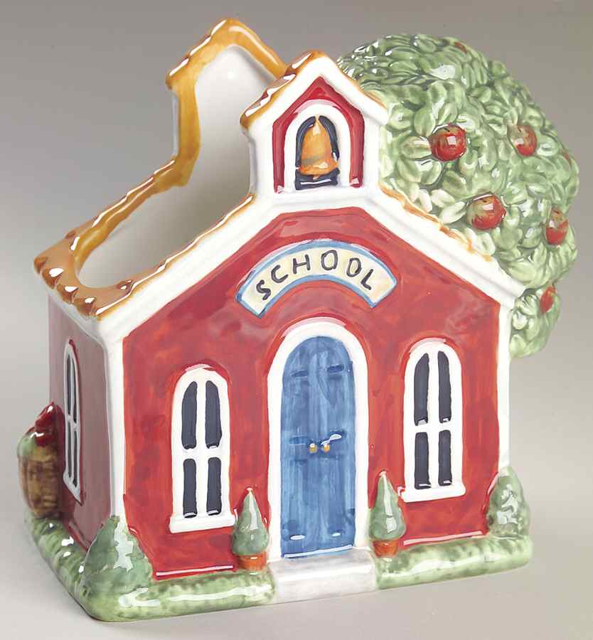 School Days School House Pencil Holder by Certified International-1