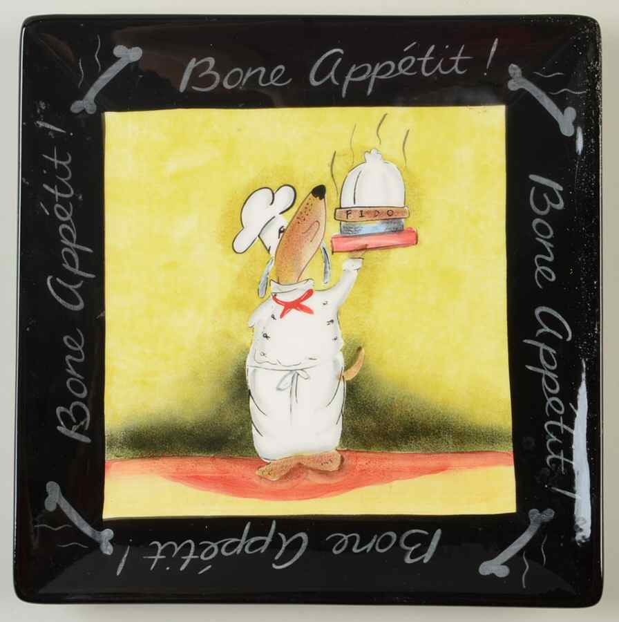 Bone Appetit Dessert/Pie Plate by Certified International-1