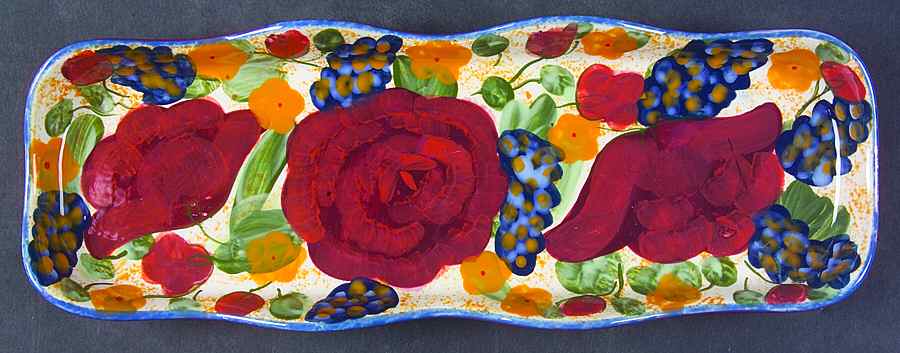 Chantilly 13" Rectangular Tray by Certified International-1