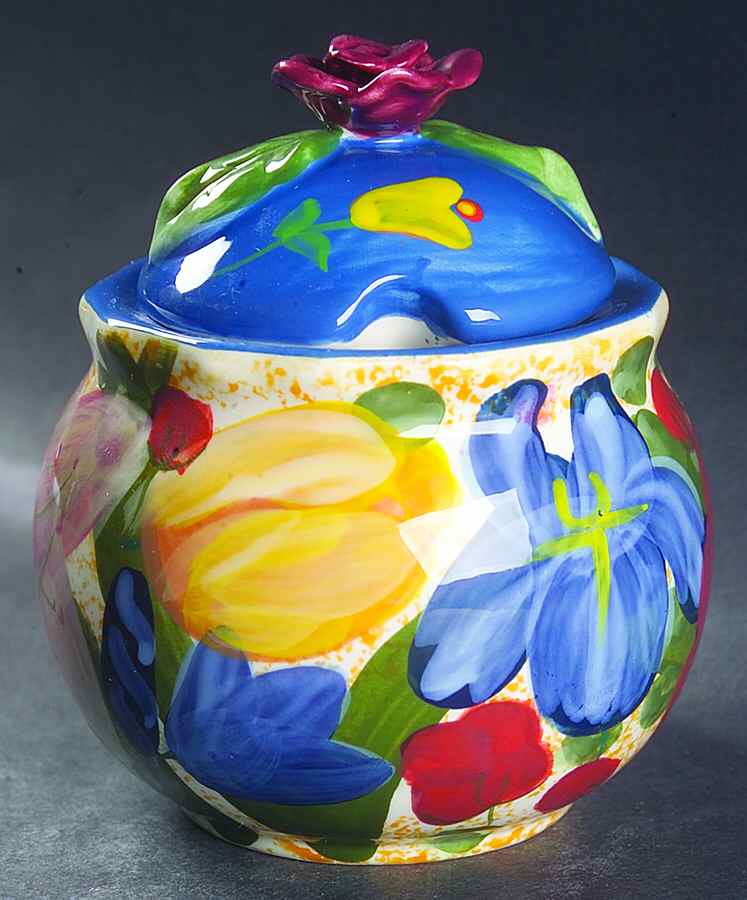 Chantilly Sugar Bowl & Lid by Certified International-1
