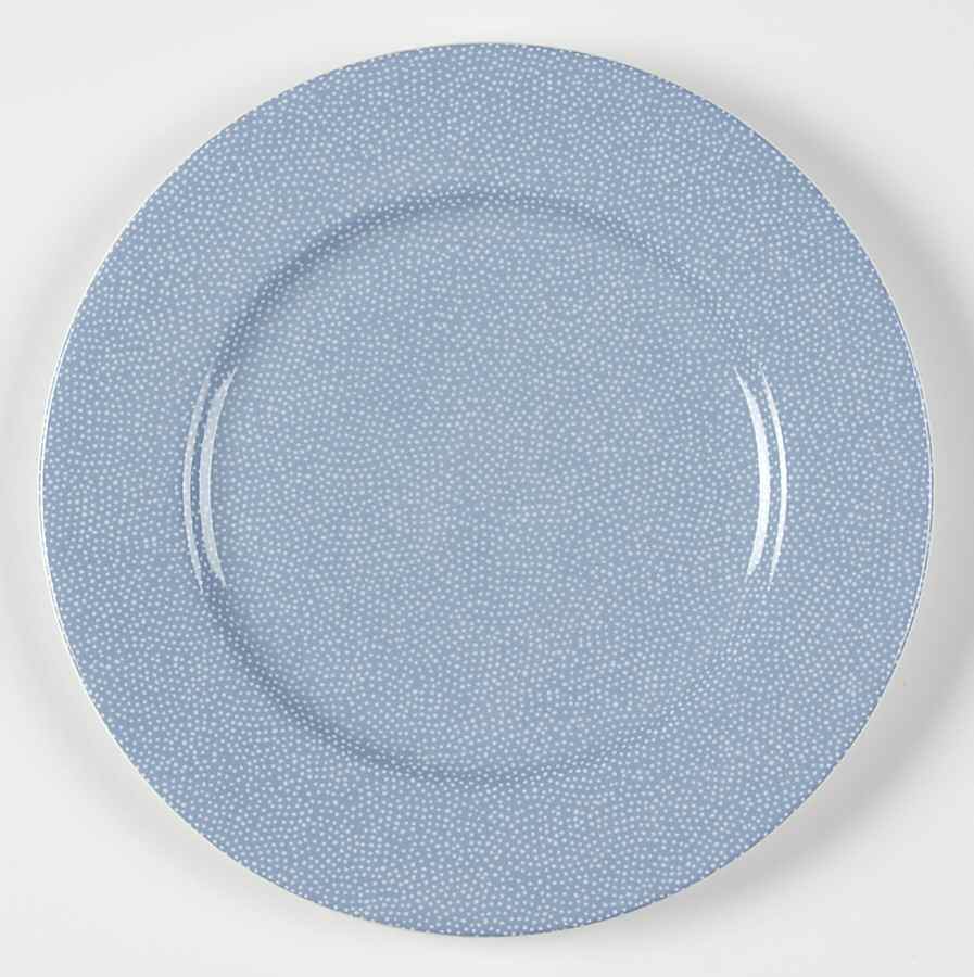 Blue Stencil Bread & Butter Plate by Calvin Klein-1