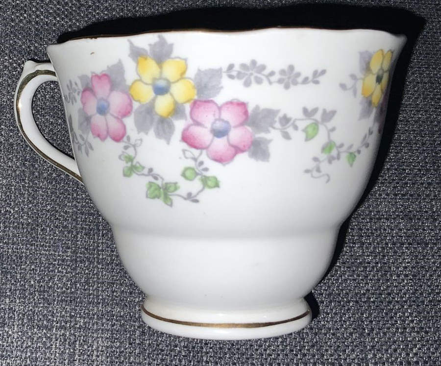 6595 Footed Cup by Colclough-1