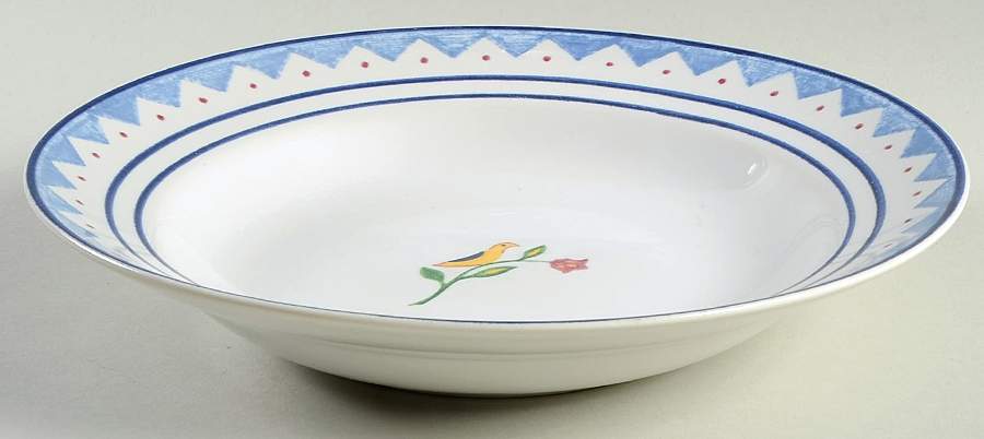 Folklore Large Rim Soup Bowl by Coventry (PTS)-1