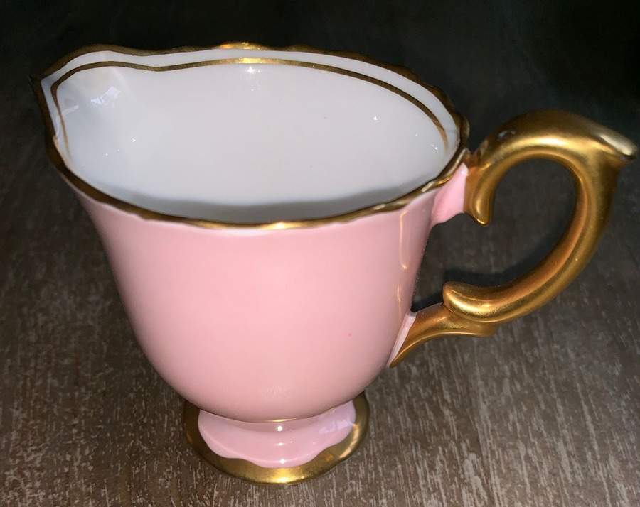 A15160 Creamer by Crown Staffordshire-1