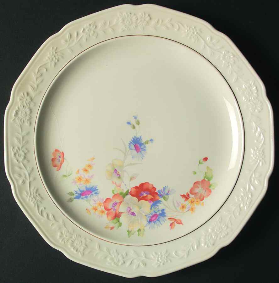 CRP172 Dinner Plate by Crown Potteries-1