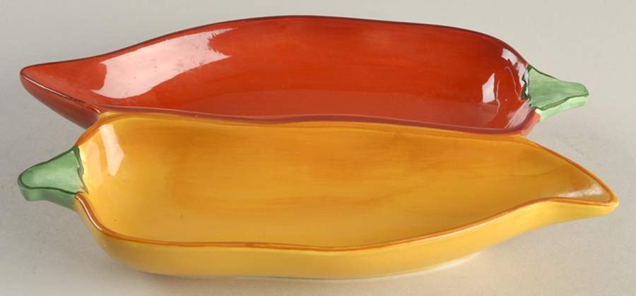 Caliente Dip Bowl for Chip & Dip Set by Clay Art-1