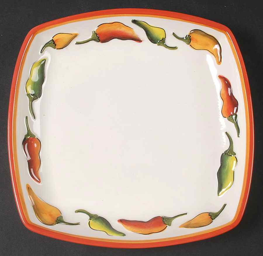 La Mesa Salad Plate by Clay Art-1