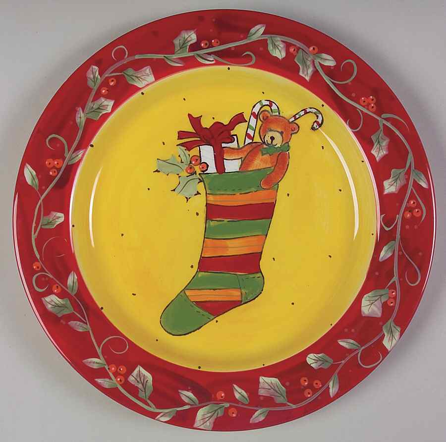 Holiday Traditions Dinner Plate by Certified International-1