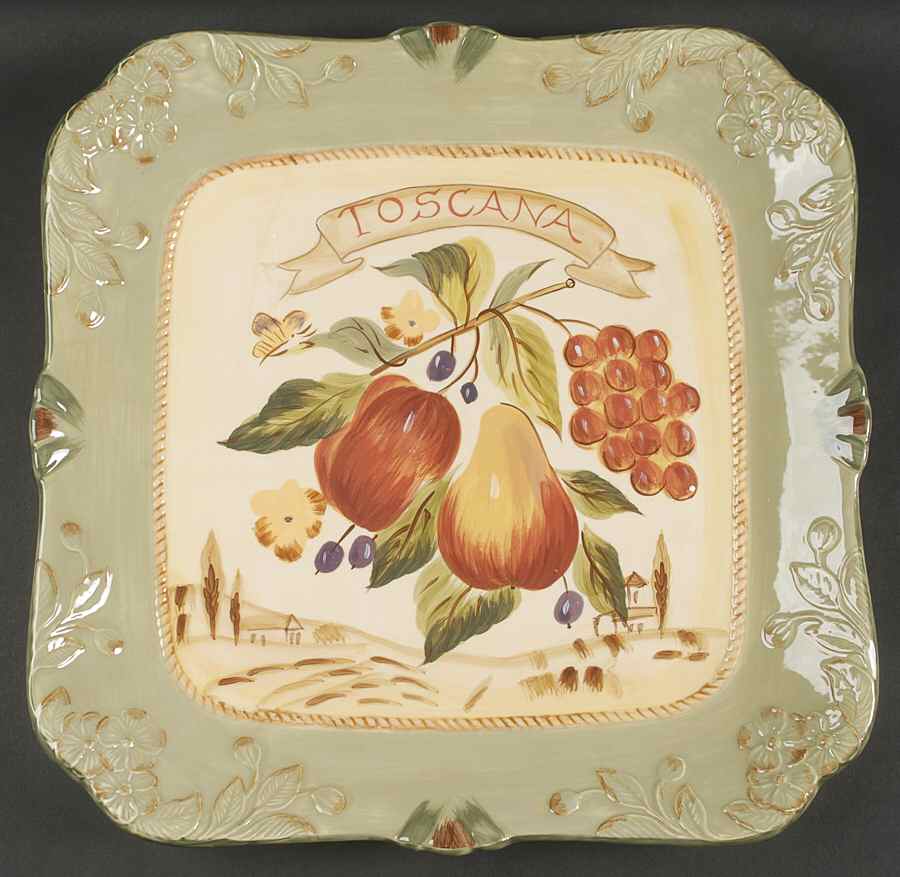Toscana 16" Square Serving Platter by Certified International-1