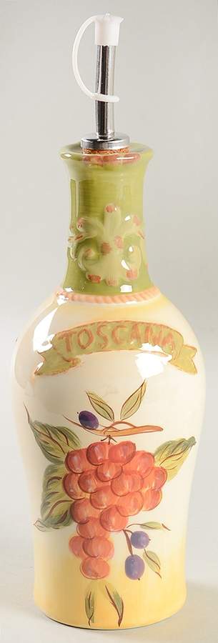 Toscana Oil Jar & Drizzle Spout by Certified International-1