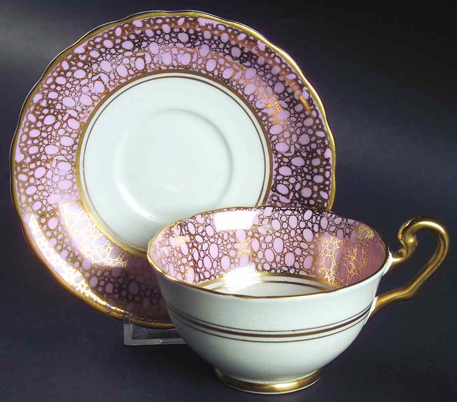 129 Footed Cup & Saucer Set by Cartwright & Edwards-1