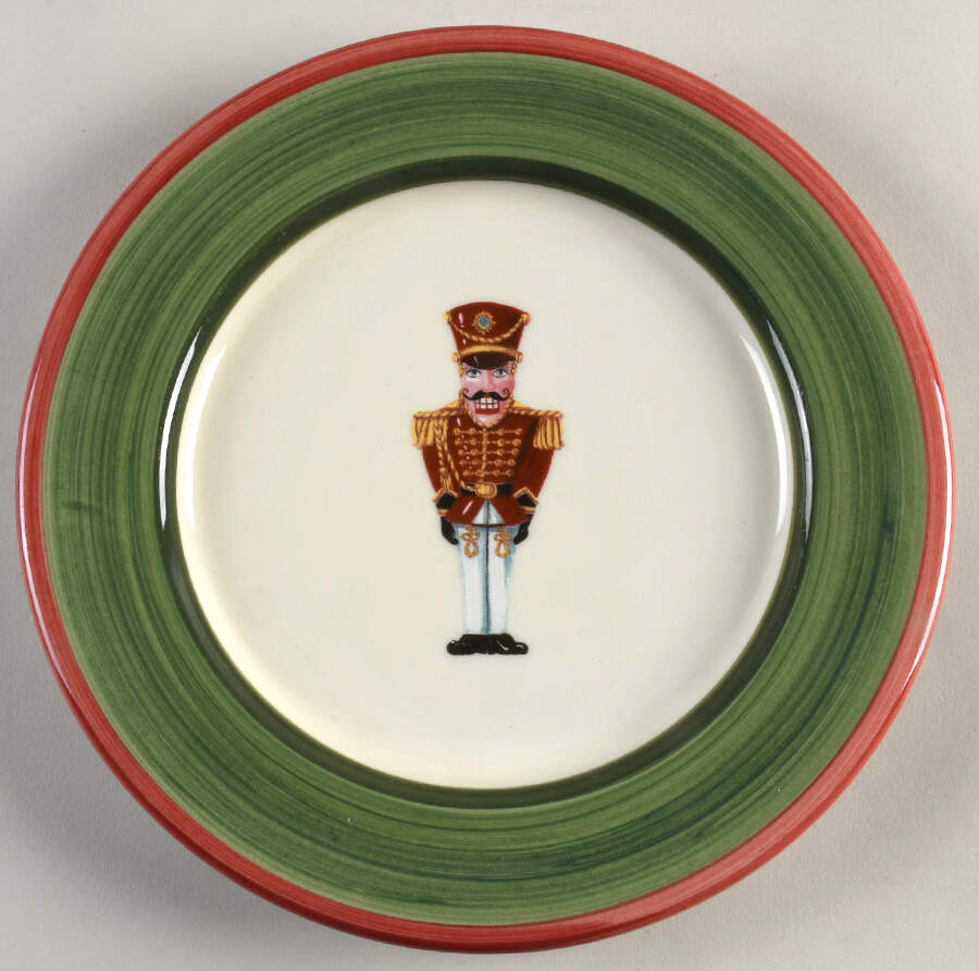 Christopher's Tree (Colombia) Salad/Dessert Plate by Christopher Radko-1