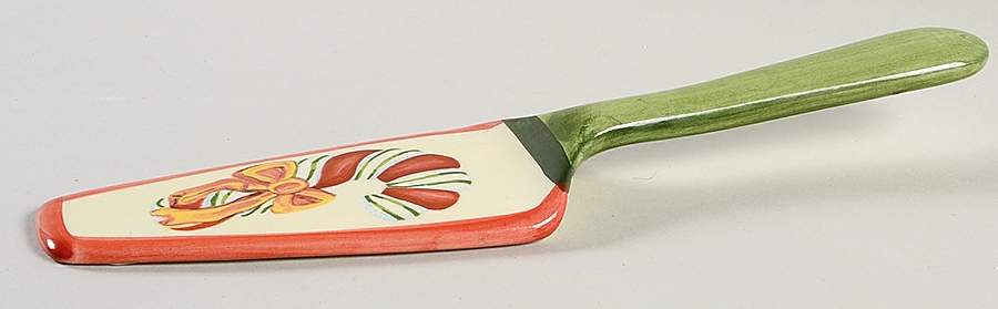Christopher's Tree (Colombia) Solid Ceramic Pie/Cake Server by Christopher Radko-1