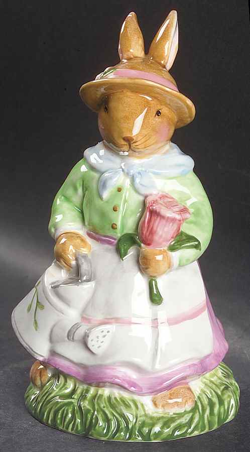 Bunny Blossoms Bunny Mother Figurine by Certified International-1