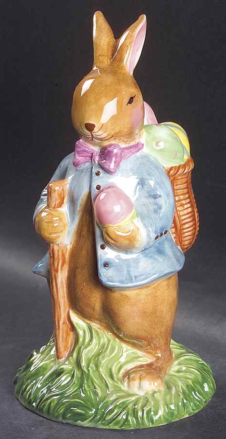 Bunny Blossoms Bunny Father Figurine by Certified International-1