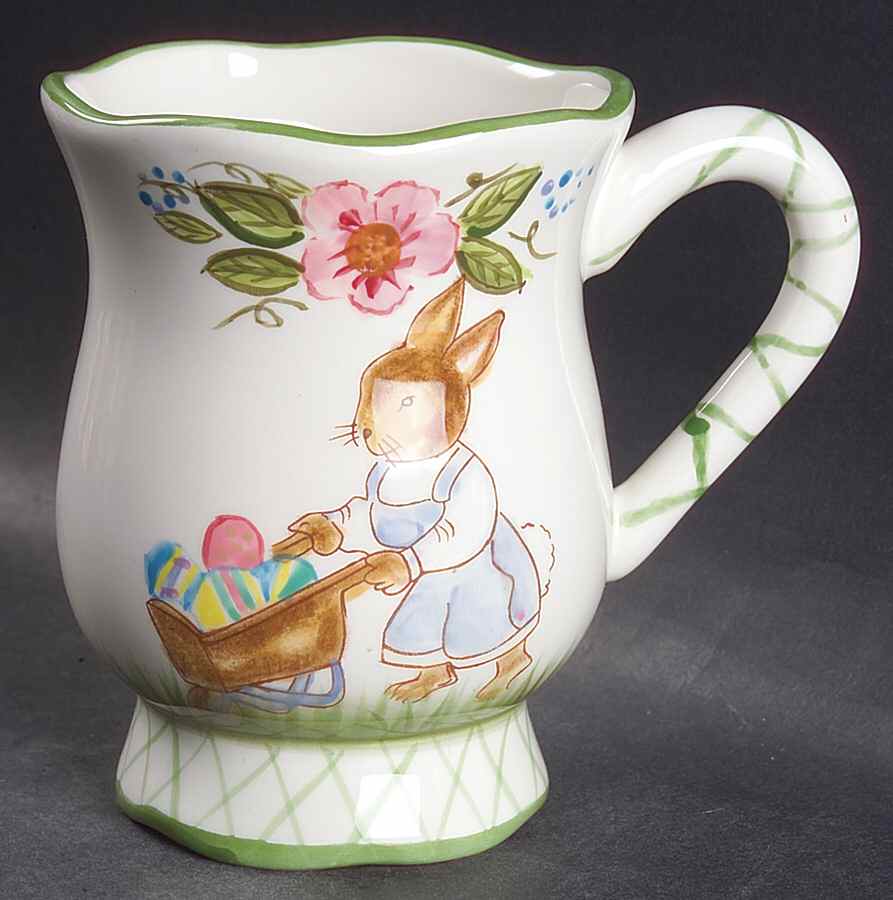 Bunny Blossoms Mug by Certified International-1