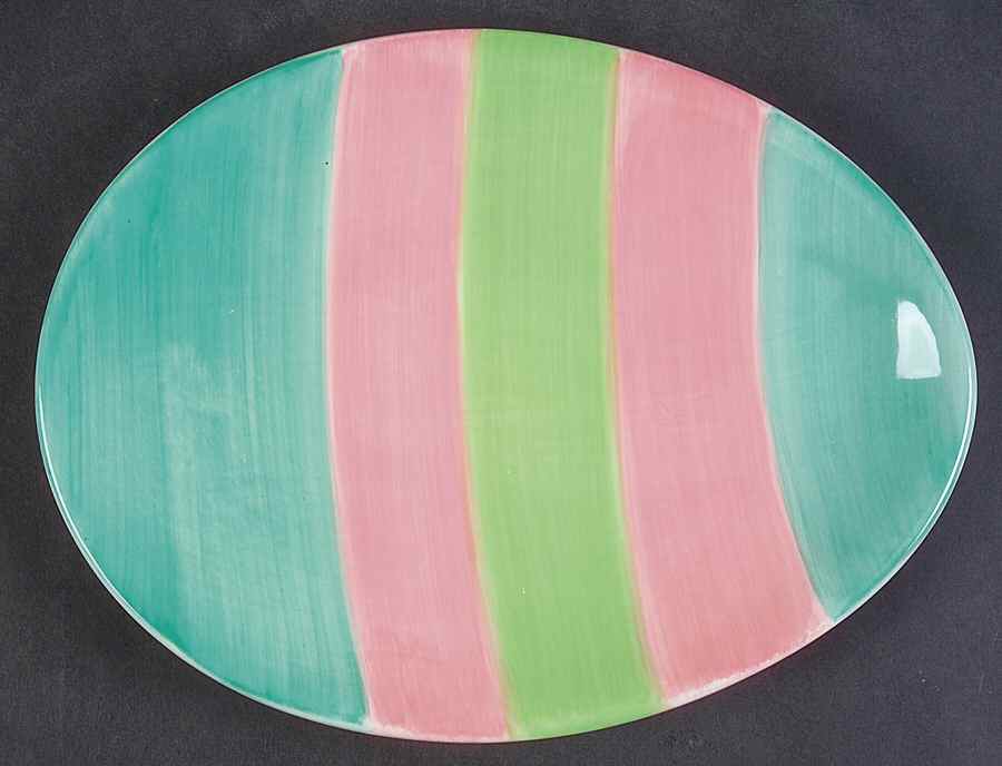 Bunny Blossoms Plate-Candy by Certified International-1