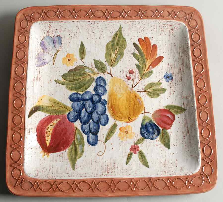 Sorrento 16" Square Serving Platter by Certified International-1