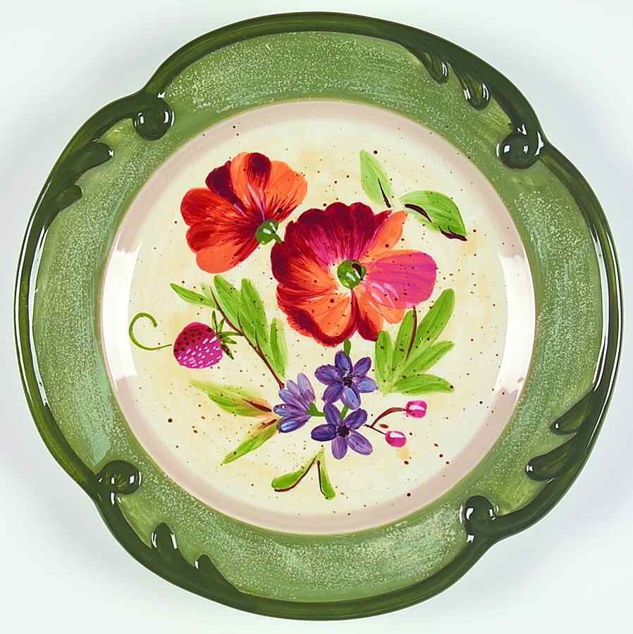 Bouquet Dessert/Pie Plate by Certified International-1