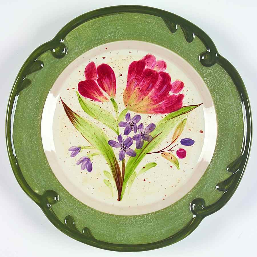 Bouquet Dessert/Pie Plate by Certified International-1