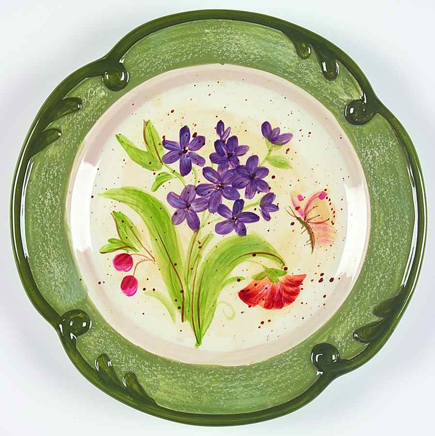 Bouquet Dessert/Pie Plate by Certified International-1