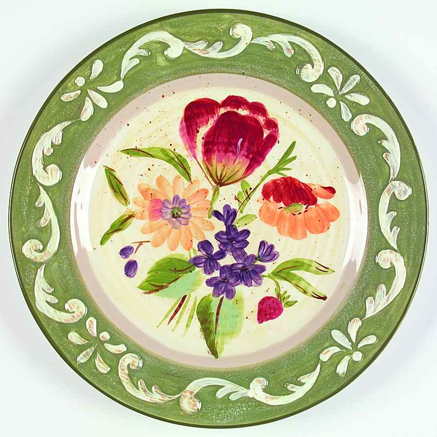 Bouquet Dinner Plate by Certified International-1