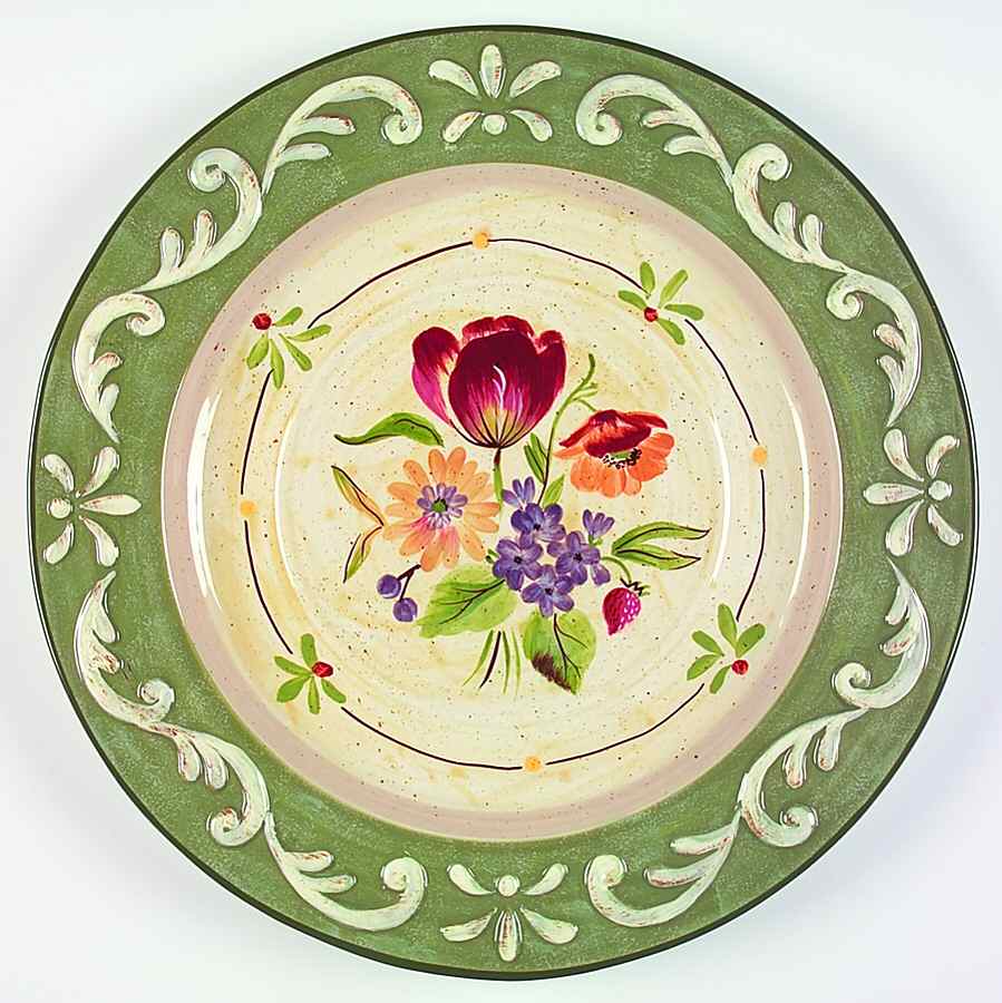 Bouquet 16" Chop Plate (Round Platter) by Certified International-1