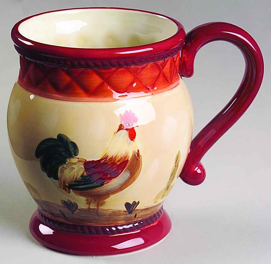 Tuscan Rooster Mug by Certified International-1