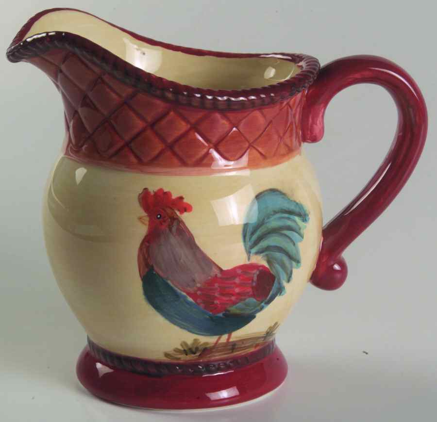 Tuscan Rooster Creamer by Certified International-1