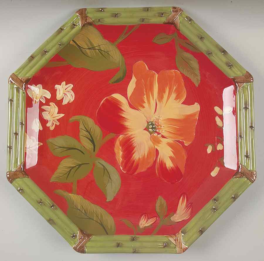 Amazon 15" Octagonal Serving Platter by Certified International-1