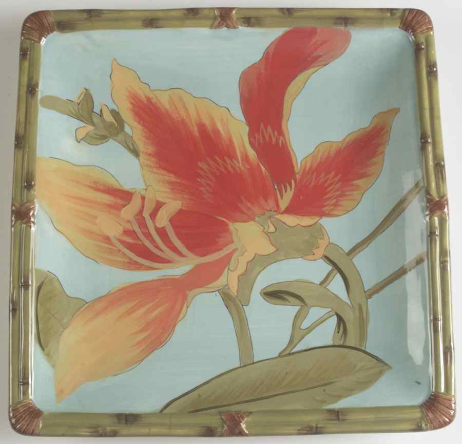 Amazon 13" Square Serving Platter by Certified International-1