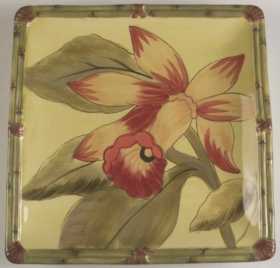 Amazon 13" Square Serving Platter by Certified International-1
