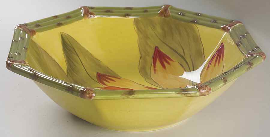 Amazon 13" Round Vegetable Bowl by Certified International-1