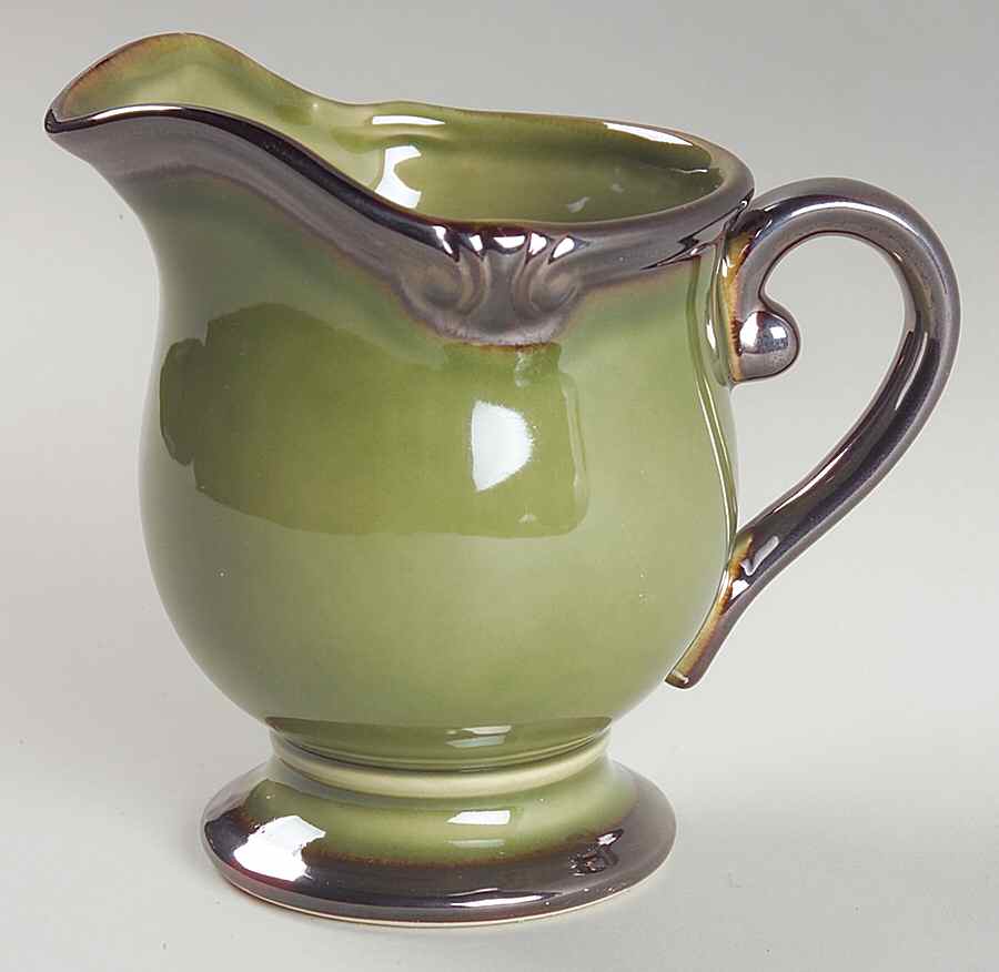 Embassy Green Creamer by Certified International-1