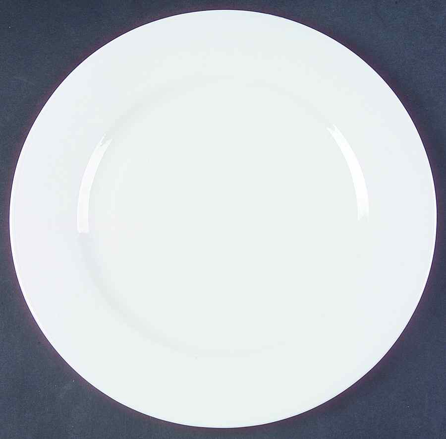 Laurel (Green, White&Pink) Dinner Plate by The Cellar (China)-1