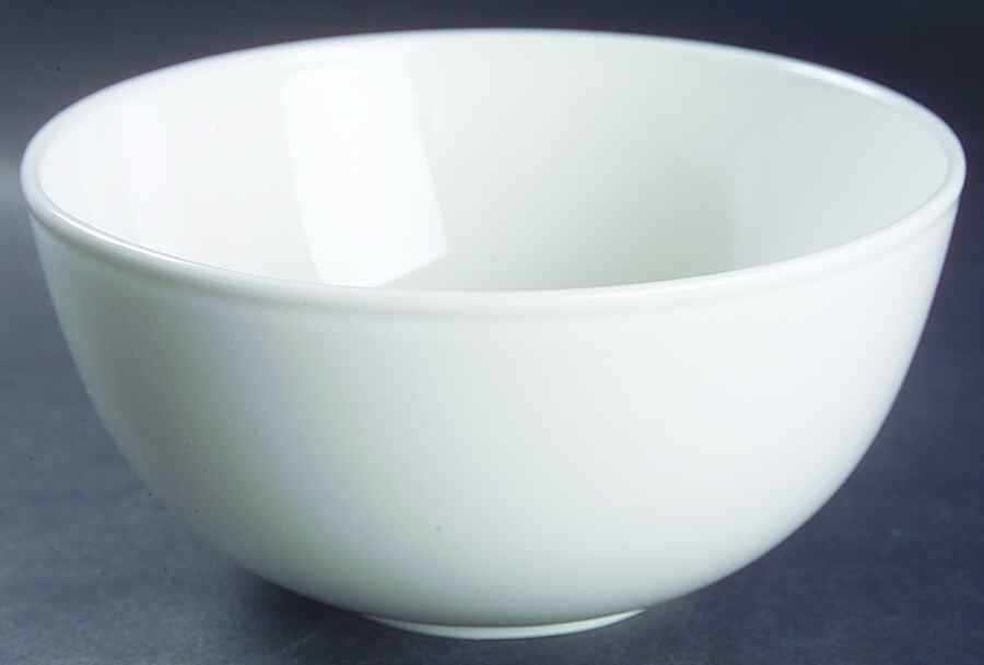 Laurel (Green, White&Pink) Soup/Cereal Bowl by The Cellar (China)-1