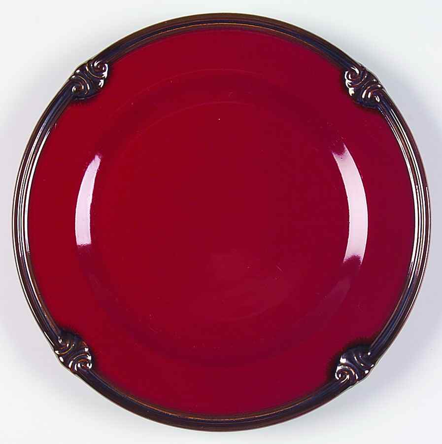 Embassy Burgundy Salad Plate by Certified International-1