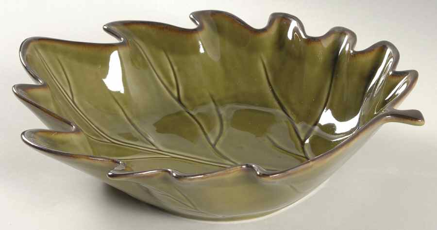 Embassy Harvest 14" Leaf Bowl by Certified International-1