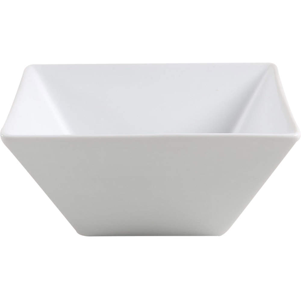 Whiteware Square Coupe Cereal Bowl by The Cellar (China)-1