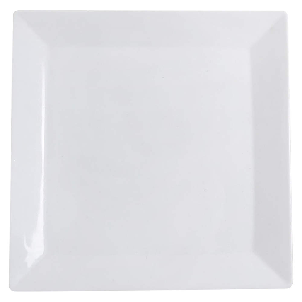 Whiteware Square Salad Plate by The Cellar (China)-1