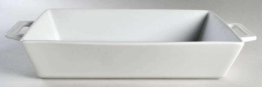 Whiteware Square 14'' Lasagna by The Cellar (China)-1